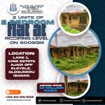 2 Units of 2 Bedroom flat at roofing level on 600sqm