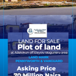 Plot of land for Sale at Adetokun off Eleyele